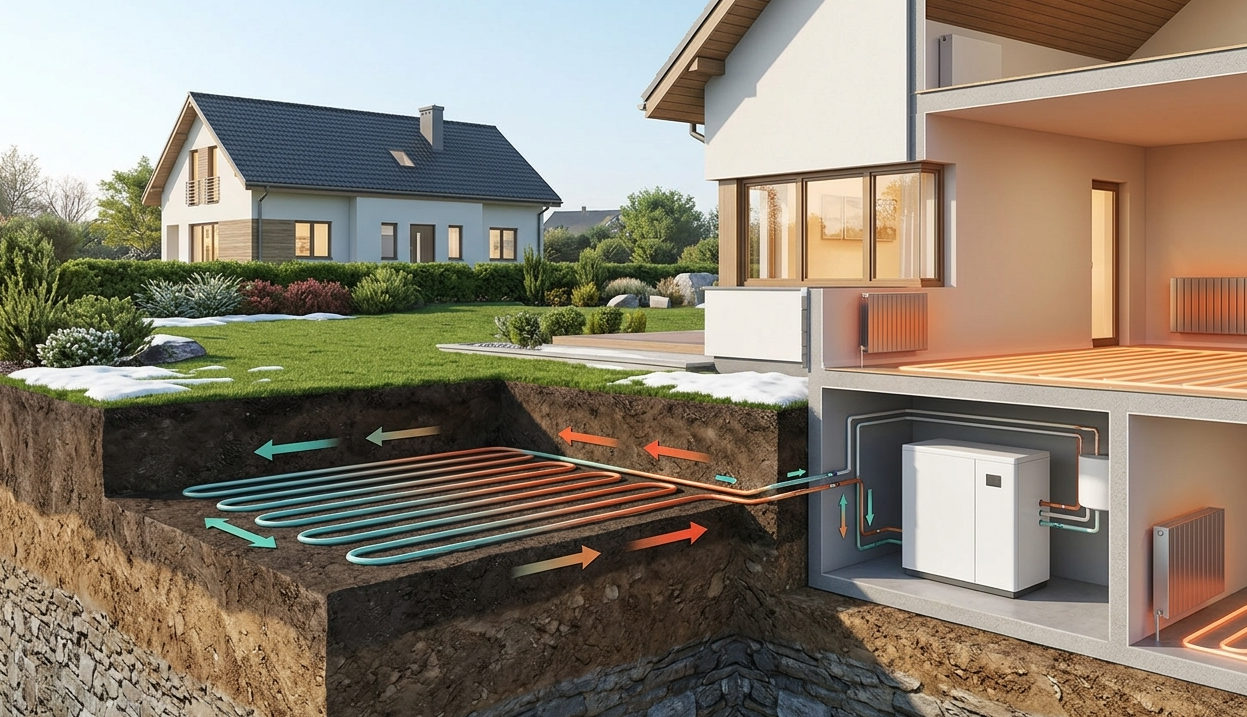 gruntowa pompa ciepła